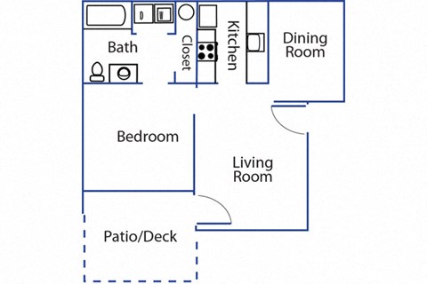 a floor plan of a house